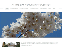 Tablet Screenshot of bayhealingarts.com